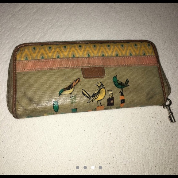Fossil bird hippie wallet - Picture 3 of 8